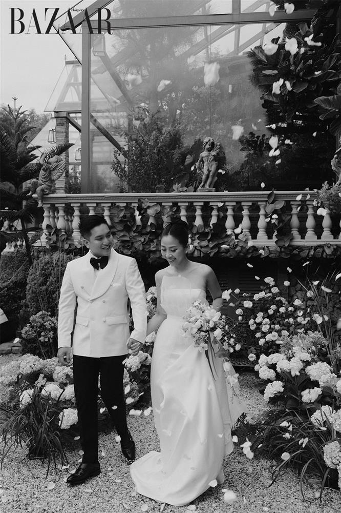 Ảnh cưới đặc biệt của MC Liêu Hà Trinh, có cả phụ huynh 2 bên-9