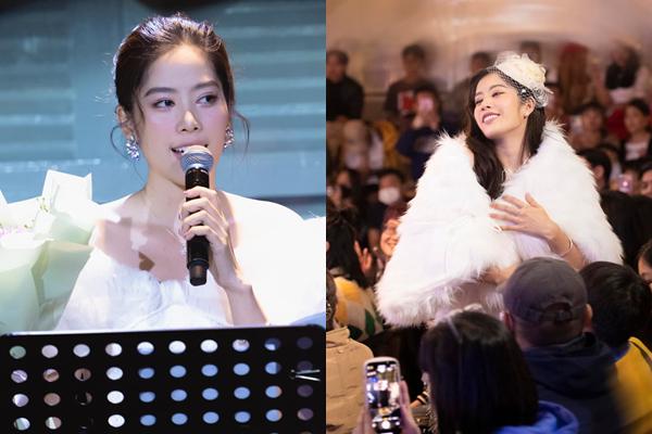 Đang hát mà bị mệt, Nam Em đưa luôn micro nhờ khán giả hát giúp-4