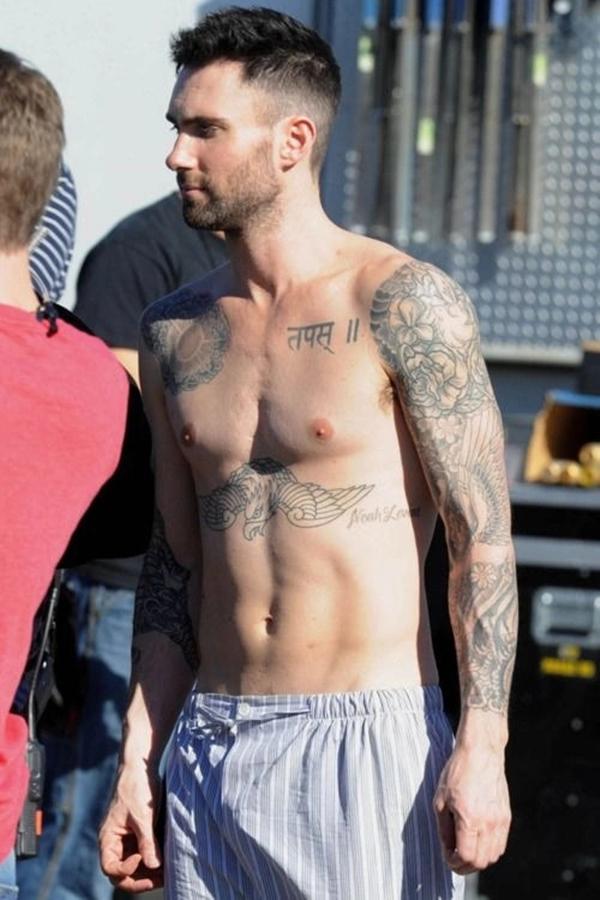 What Does Adam Levine Look Like Without Tattoos He Just Revealed This  Throwback Photo
