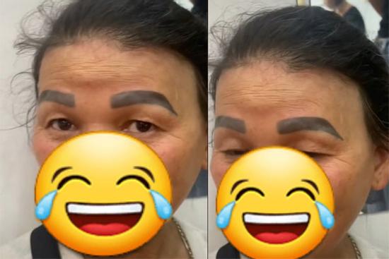 Bỏ tiền làm lông mày, người phụ nữ nhận về 2 con sâu róm trên mặt