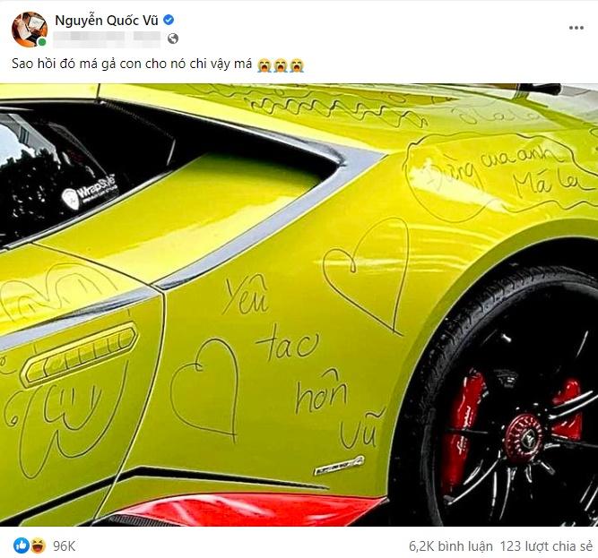 Vợ con thông đồng phá siêu xe bạc tỷ của đại gia Quốc Vũ-3