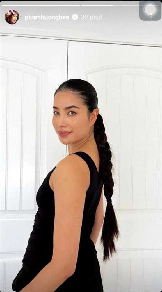 Phạm Hương mở lại Instagram, bụng lấp ló sau nghi vấn bầu lần 3-2