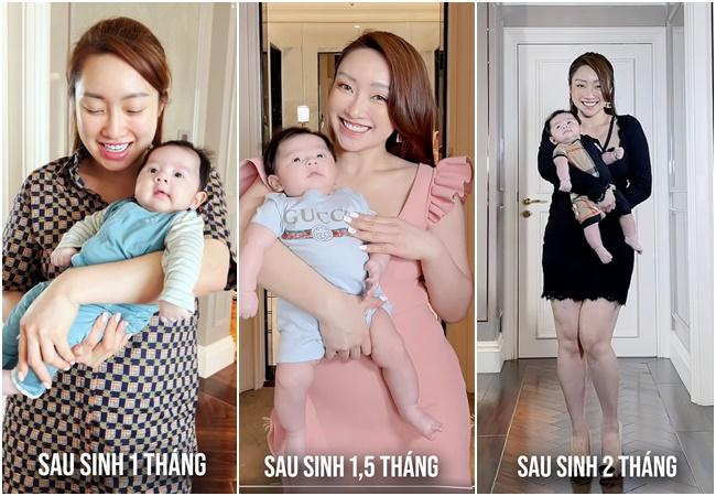 Vợ Chi Bảo khoe ảnh xấu xí sau sinh, nói không dám nhìn lại-3