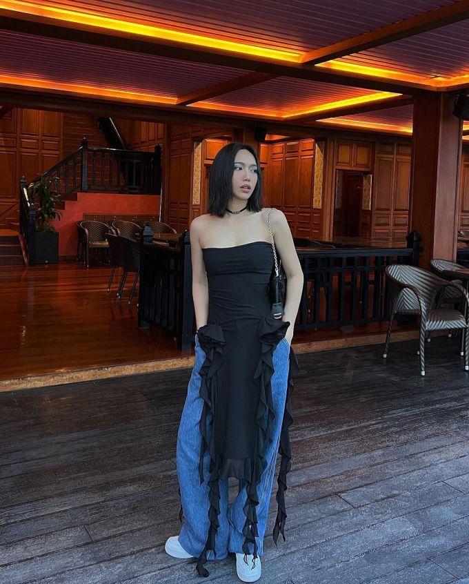 Diệu Nhi, Ngọc Trinh và dàn sao Việt thử style mặc váy với quần-6