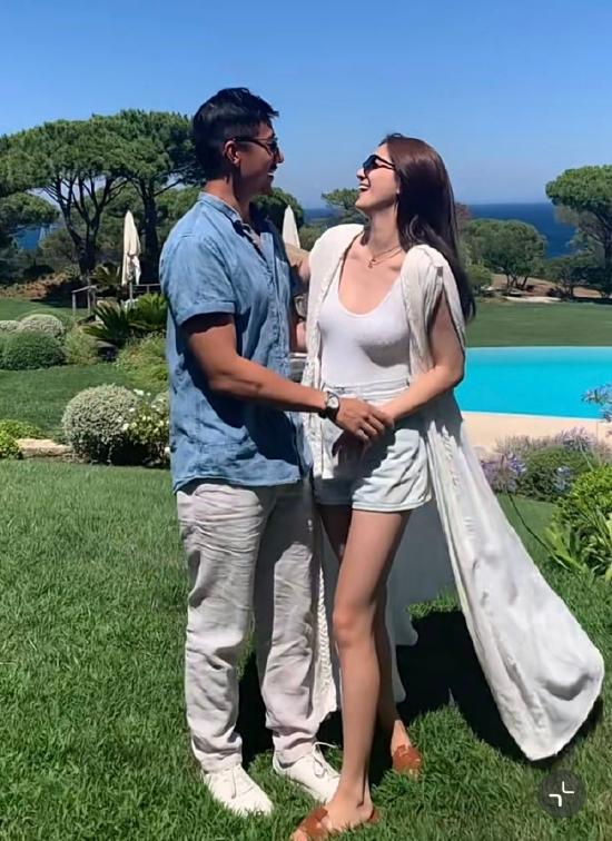 Ngô Thiên Ngữ công khai người tình đại gia-1