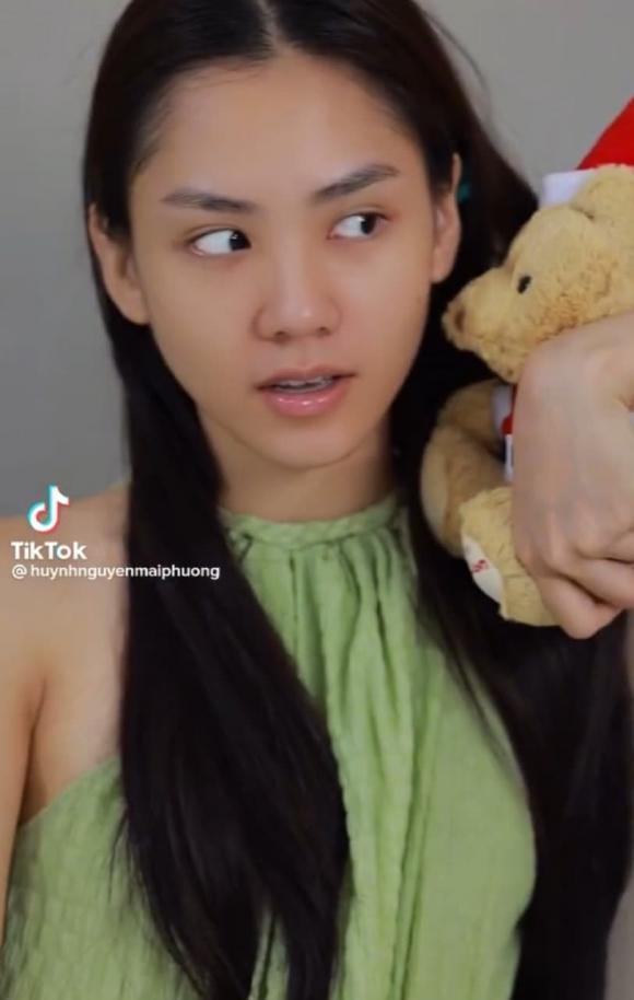 Hoa hậu Mai Phương khoe cận mặt mộc 0% son phấn-2