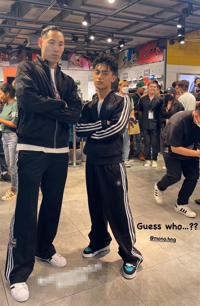 Em trai Sơn Tùng nhỏ bé khi đứng cạnh ngôi sao bóng rổ gốc Việt-1