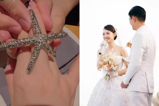 Minh Hằng khoe được chồng đại gia trao nhẫn nhưng gây cười