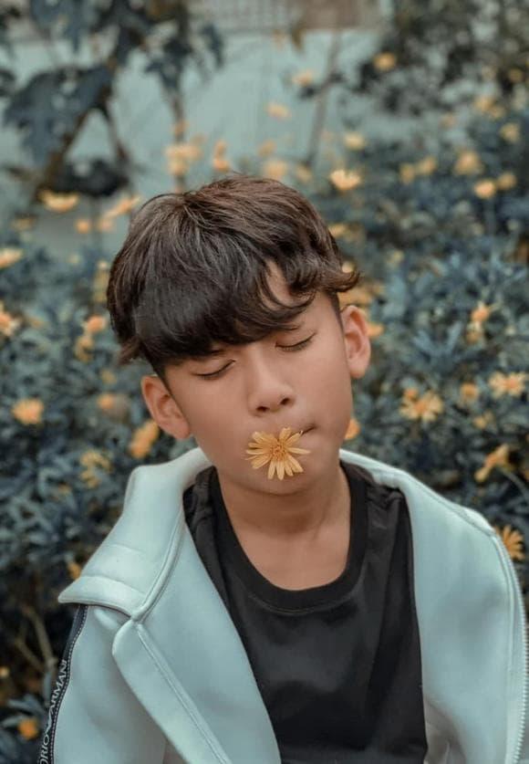 Con trai Lệ Quyên lột xác với tóc mới, ngoại hình chuẩn hotboy-6