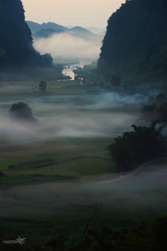 Sông Quây Sơn tựa tranh thủy mặc vào mùa thu-2