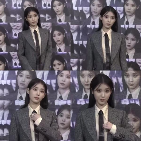 IU thấp bé khi so kè ma nữ Mai Davika ở Milan Fashion Week-4