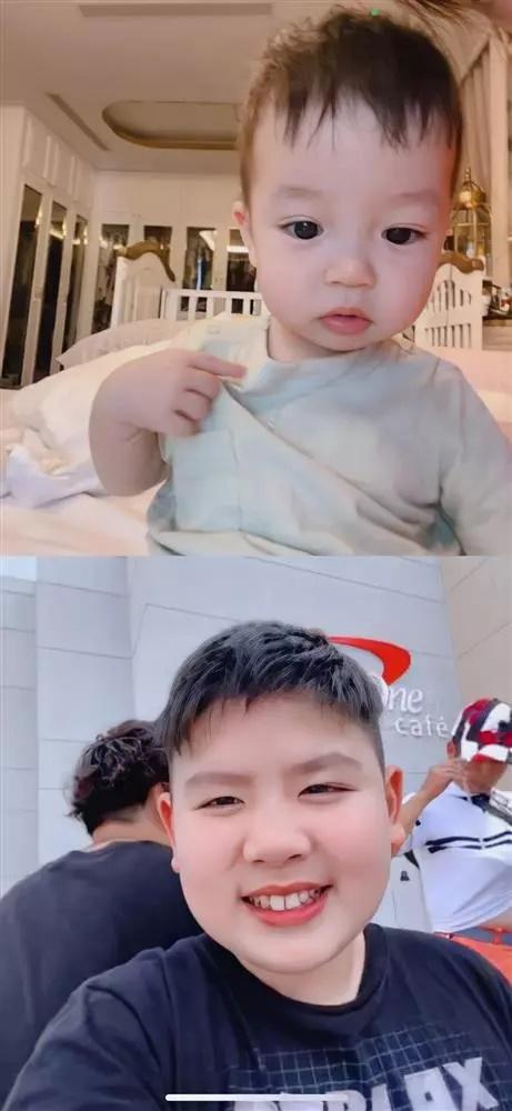 Bằng Kiều khoe cùng lúc 4 quý tử, dân mạng chú ý ngoại hình-6