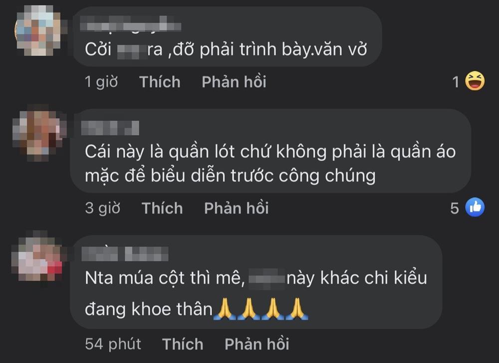 Trang phục múa cột của Quỳnh Nga bị ném đá-8
