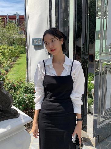 1.001 gợi ý mix váy hai dây đẹp đỉnh khi thu sang-5