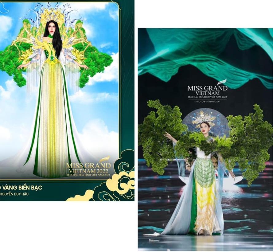 Những bộ trang phục dân tộc tại Miss Grand Vietnam đẹp hơn bản vẽ-10