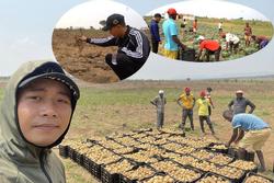 Quang Linh Vlog bội thu trên mảnh đất cằn cỗi của châu Phi