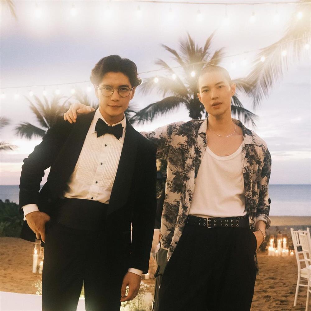 Chồng Ngô Thanh Vân hiếm hoi khoe em trai ruột bảnh bao-1