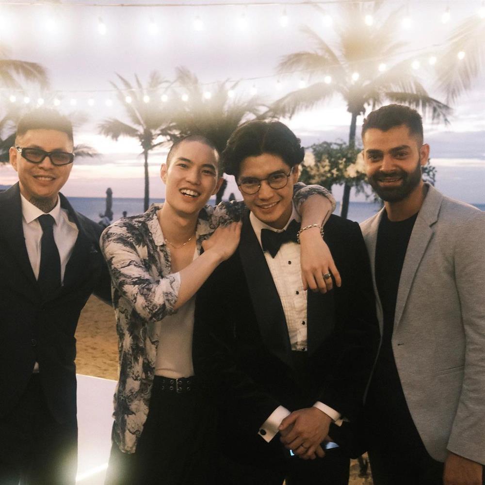 Chồng Ngô Thanh Vân hiếm hoi khoe em trai ruột bảnh bao-2