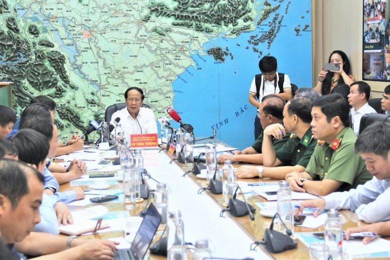 Đình hoãn cuộc họp không cấp bách, tập trung ứng phó bão Noru-3