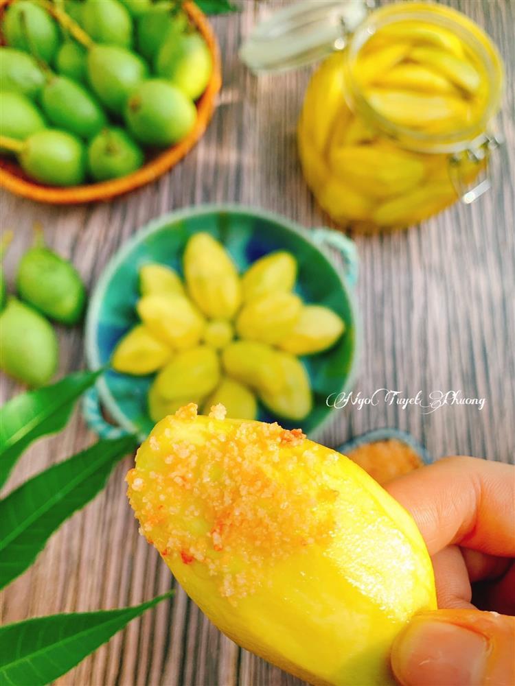 Chảy nước miếng với xoài ngâm chua ngọt ăn liền của mẹ đảm-4