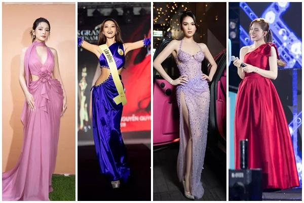 Mặc áo dài ăn cưới: Khánh Vân nền nã - Lâm Vỹ Dạ bị chê-13