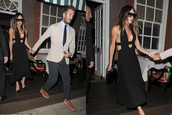 Victoria Beckham xuất hiện sau vụ bất hòa với con dâu