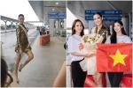 Á hậu Bảo Ngọc nổi mụn, khoe vali toàn đồ ăn tại Miss Intercontinental-6