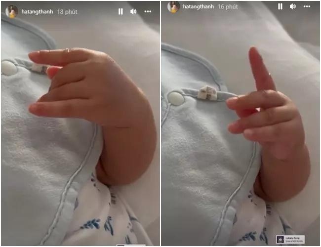 Tăng Thanh Hà hiếm hoi khoe con út, lớn nhanh giật mình-2