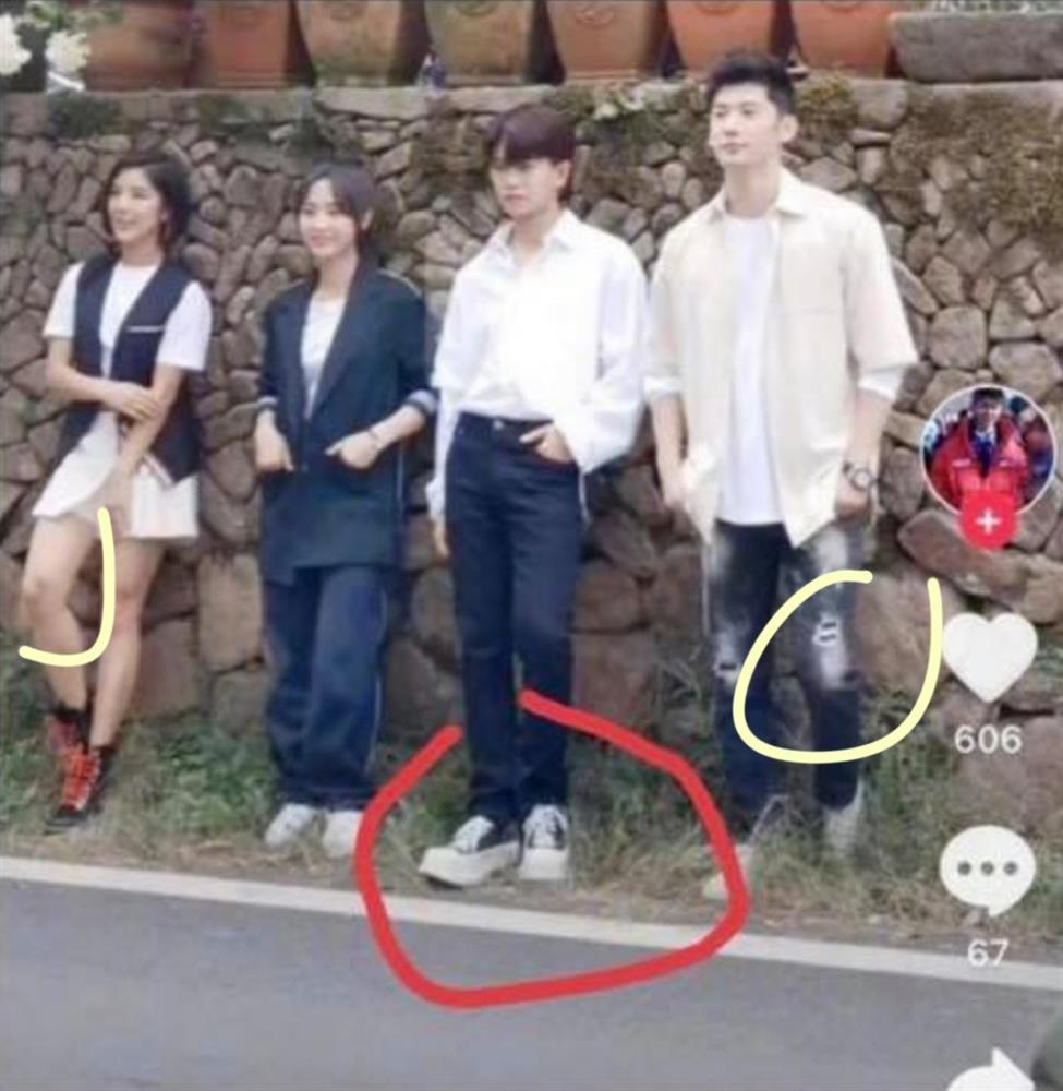 Vóc dáng Nhậm Gia Luân lùn một mẩu trong phim mới-3