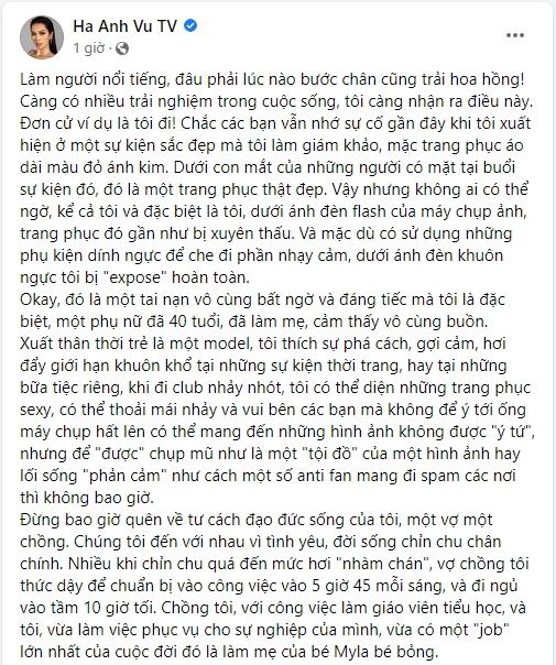 Hà Anh trải lòng sau loạt scandal, nhắc vụ áo dài phản cảm-2