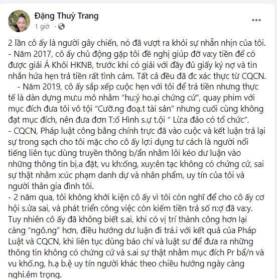 Chị Đặng Thu Thảo tuyên bố kiện đến cùng, Thùy Tiên nói gì?-4
