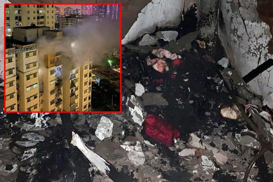 Dọa bạn gái, thanh niên đốt tủ quần áo làm cháy chung cư