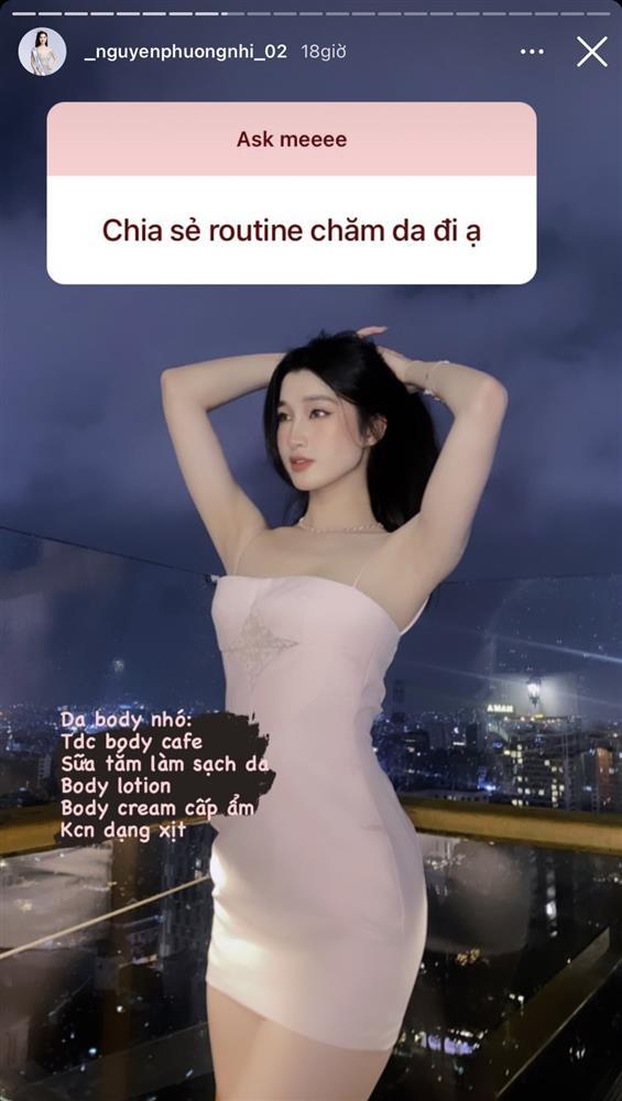 Á hậu Phương Nhi bày mẹo chăm da body và dưỡng tóc tại gia-1