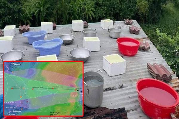 Bão số 4 giật cấp 16 quần thảo tại Hoàng Sa, tiếp tục mạnh lên-2