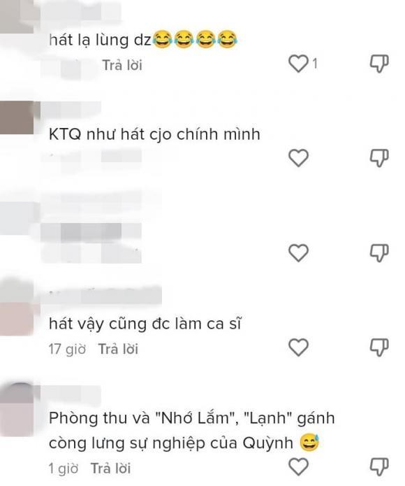 Khổng Tú Quỳnh hát hit Hồ Ngọc Hà, dân mạng: Hát cái gì vậy?-4