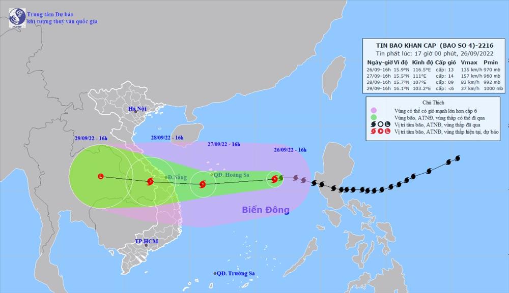Chuyên gia dự báo thời điểm bão số 4 Noru đổ bộ vào miền Trung-1
