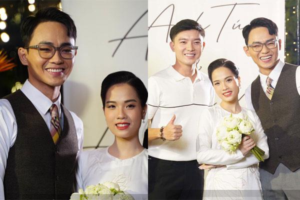 Khoảnh khắc HOT giờ mới lộ trong đám cưới Anh Tú tối qua-6