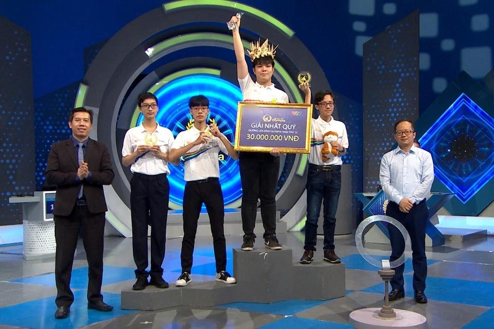 Thành tích học tập của 4 ứng viên vô địch Olympia 2022-2