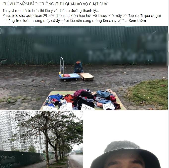 Vợ than vãn tủ quần áo chật, chồng bê luôn ra vỉa hè thanh lý-1
