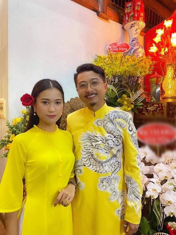 Từng bị chê mặc áo dài lố, Lâm Vỹ Dạ chữa sai khi đi đám cưới-9