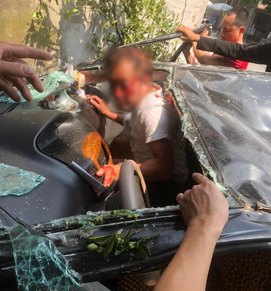 Nữ học viên nói gì khi xe tập lái bay vào nhà dân ở Bắc Giang?-2