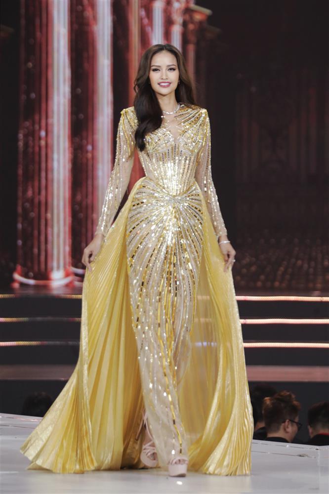 Ngọc Châu gây hãi khi mặc lại đầm bán kết Miss Universe Vietnam-2