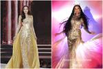 Ngọc Châu gây hãi khi mặc lại đầm bán kết Miss Universe Vietnam