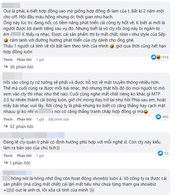 Kay Trần rời công ty Sơn Tùng, dân mạng: Đi là chuẩn bài-5