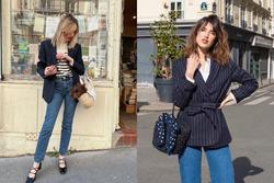 5 kiểu áo blazer giúp nàng công sở đẹp như quý cô nước Pháp