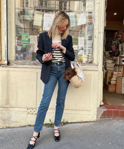 5 kiểu áo blazer giúp nàng công sở đẹp như quý cô nước Pháp-1