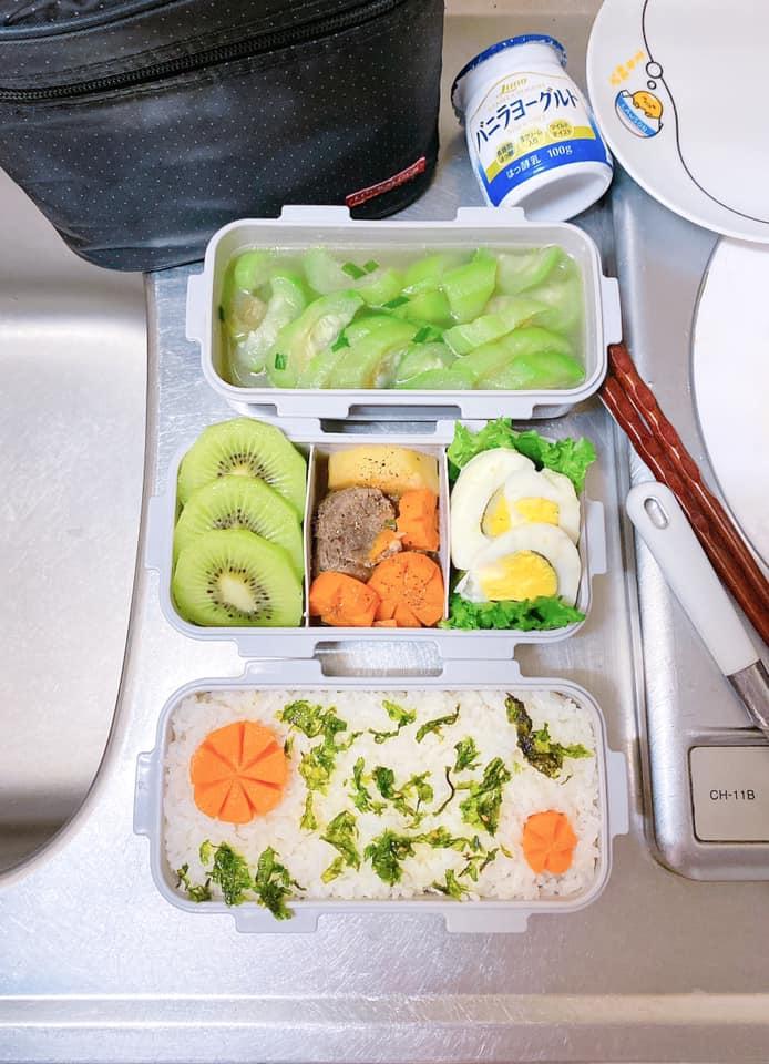 Những hộp cơm trưa đẹp mắt, ngon miệng nấu cho anh xã đi cày-3