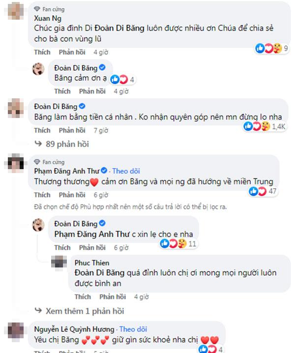 Miền Trung gồng mình chống bão, Đoàn Di Băng nói 1 câu ấm lòng-4