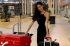 Á hậu Bảo Ngọc tìm được hành lý thất lạc, cảm ơn đối thủ tài trợ quần áo