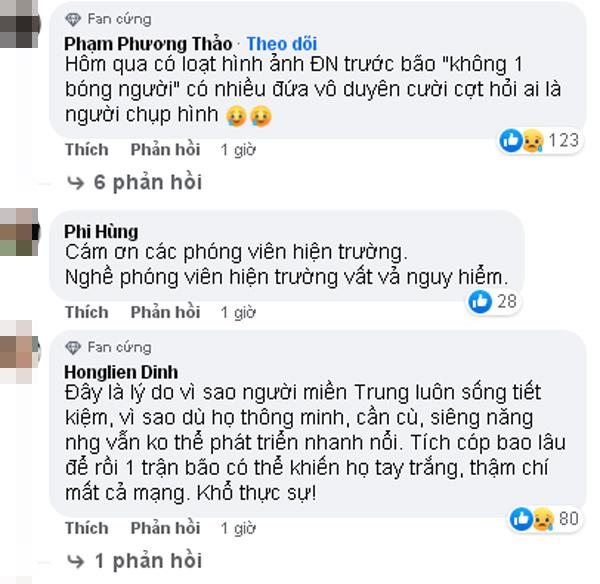 Phóng viên VTV bị gió xô nghiêng ngả khi tác nghiệp tâm bão Noru-3